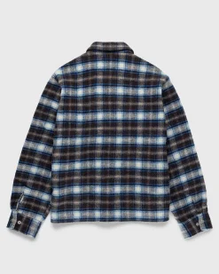 Shaggy Plaid Shirt Brun/Bla