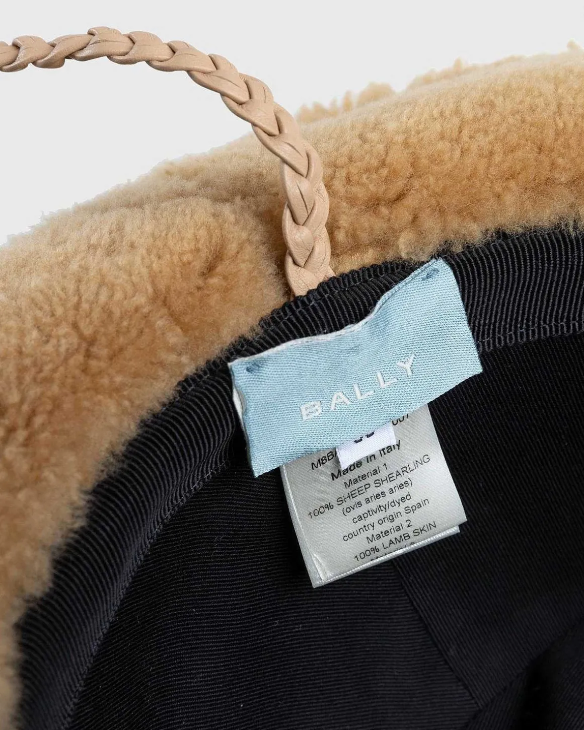 Shearling Hat Brun