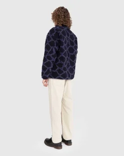 Sherpa Jakke Agate Navy