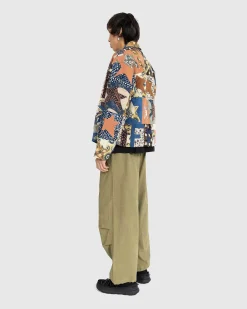 Short On Time Jacket Patchwork Multi