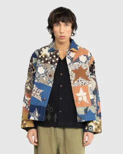 Short On Time Jacket Patchwork Multi