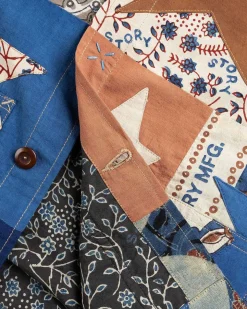 Short On Time Jacket Patchwork Multi