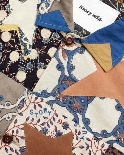 Short On Time Jacket Patchwork Multi