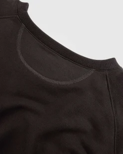 Sigmar Jersey Bomuld Kortaermet Rund Hals Mork Chokoladebrun