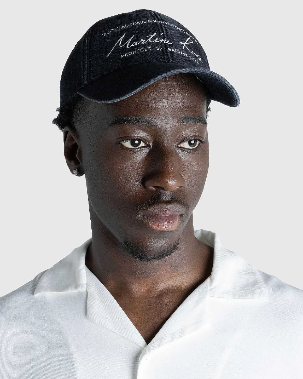 Signature Cap Washed Black