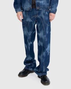 Signature Lav Talje Jeans Indigo