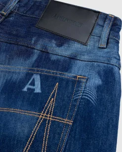 Signature Lav Talje Jeans Indigo