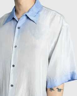 Silke Cassi Skjorte Gradient Blue