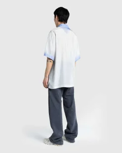 Silke Cassi Skjorte Gradient Blue