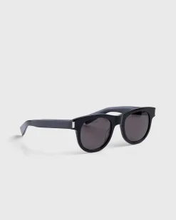Sl 571 Rundt Stel Solbriller Sort