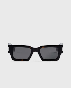 Sl 572 Square Frame Solbriller Havana/Crystal/Gra