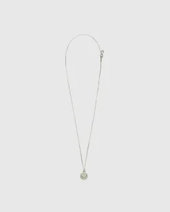 Smile Pendant Halskaede Solv