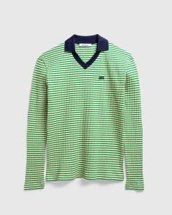 Sonic Langaermet Polo Ivory/Gron