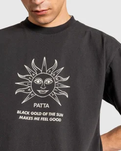 Sort Guld Sol T-Shirt Pirat Sort