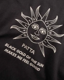 Sort Guld Sol T-Shirt Pirat Sort