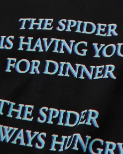 Spider T-Shirt Sort