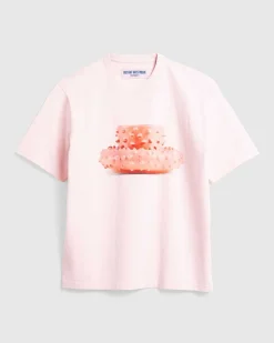 Spiky Kop Og Underkop T-Shirt Pink