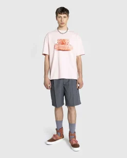 Spiky Kop Og Underkop T-Shirt Pink