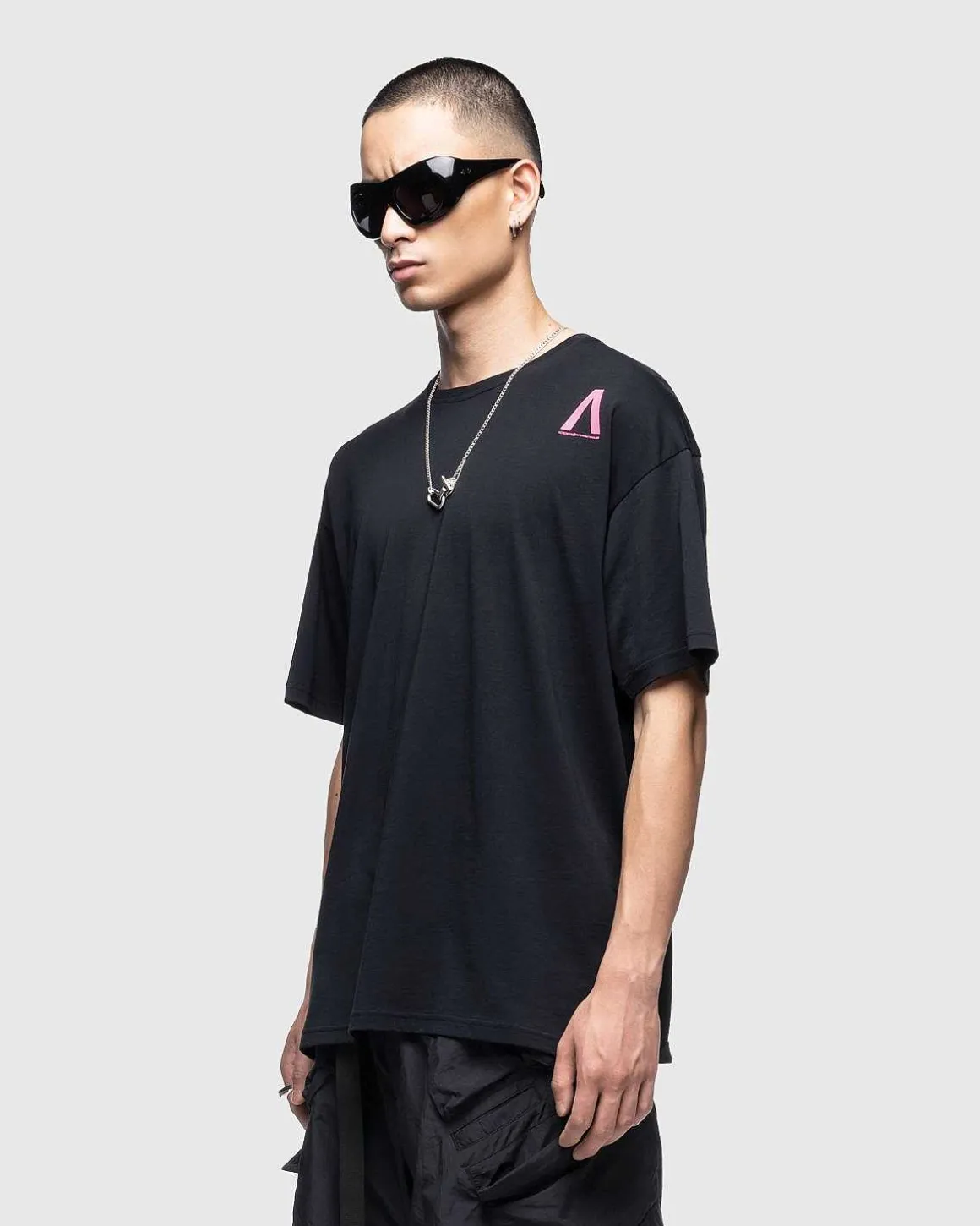S24-Pr-C Pima Bomuld T-Shirt Sort