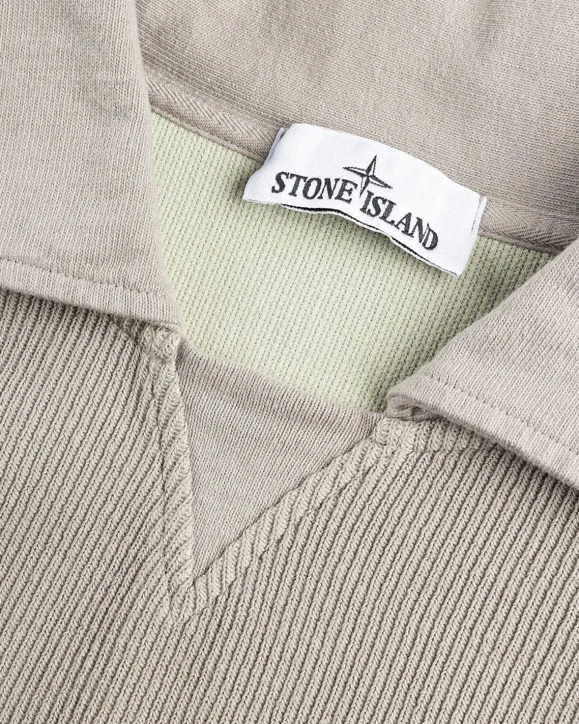 Spredt Krave Strik Skjorte Dove Grey