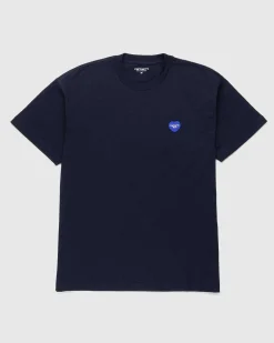 S/S Heart Patch T-Shirt Bla