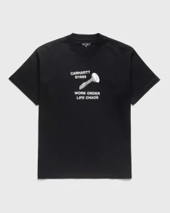 S/S Strange Screw T Shirt Sort