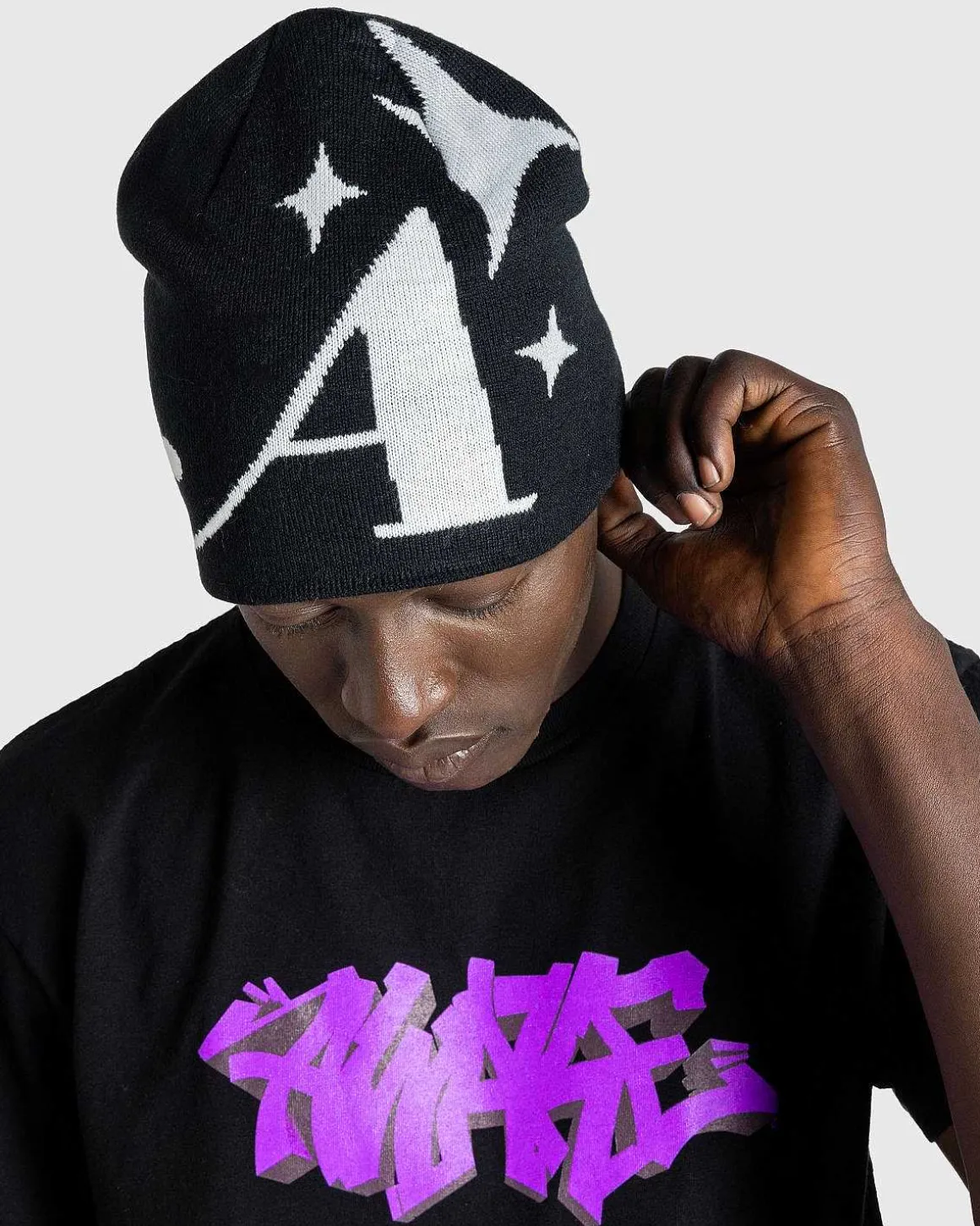 Star A Skully Black
