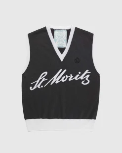St. Moritz Cashmere Vest Bla