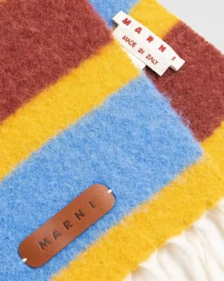 Stribet Alpaca Torklaede Multi