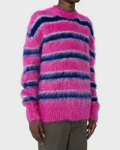 Stribet Mohair Sweater Multi