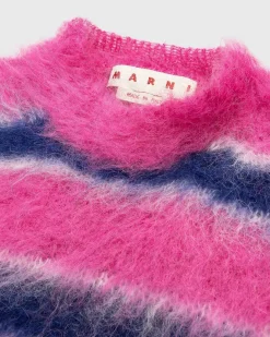 Stribet Mohair Sweater Multi