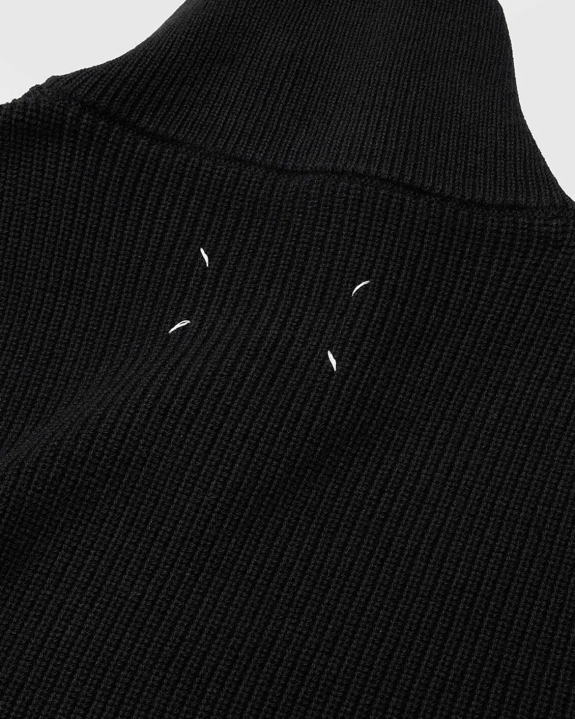 Strik Cardigan Med Lynlas, Sort
