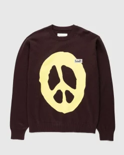 Strik Crewneck Brun