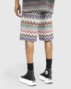 Strikkede Bermuda Shorts Multi