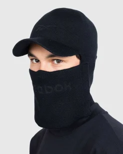 Strik Maske Hat Sort