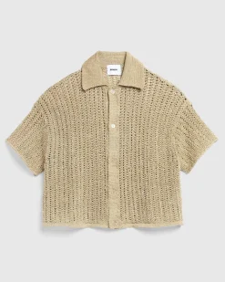 Strik Raffia Skjorte Rafia