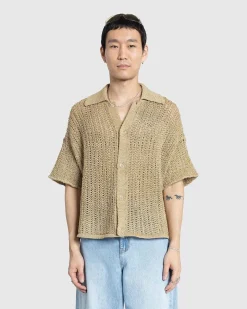 Strik Raffia Skjorte Rafia