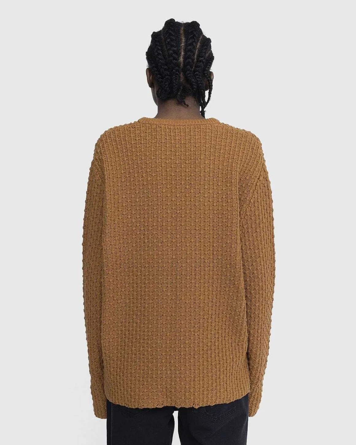 Strik V-Hals Sweater Cedertrae