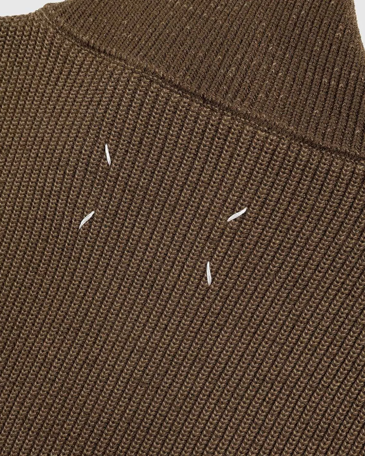 Strik Zip-Up Cardigan Brun