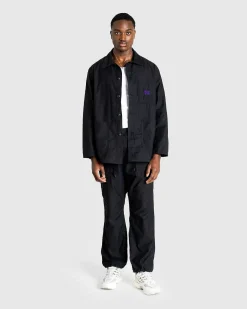 String Fatigue Pant Back Sateen Black