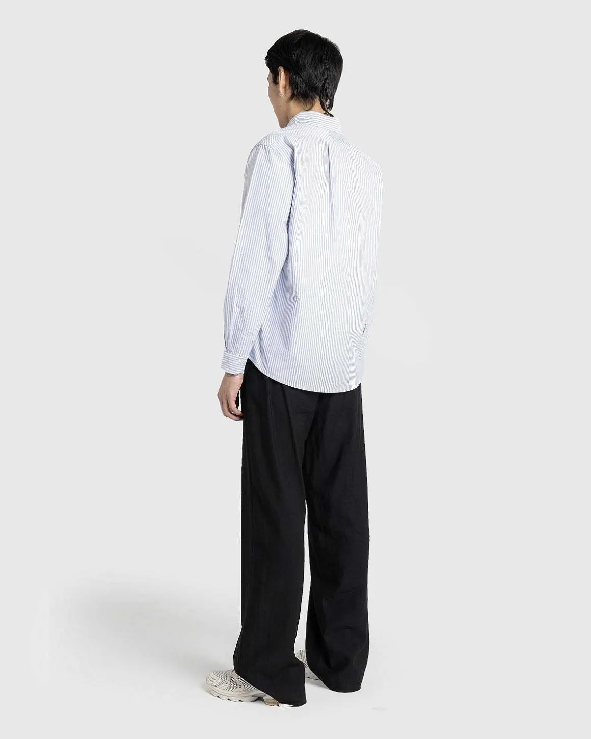 Stripe Bd Langaermet Skjorte Bla