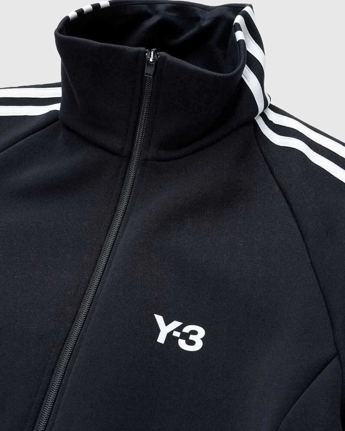 3 Stripes Track Top Sort/Hvid
