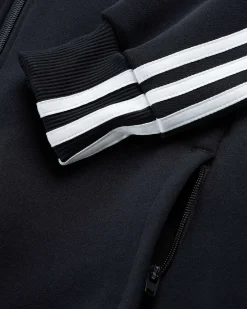 3 Stripes Track Top Sort/Hvid