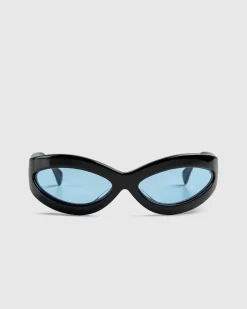 Summa Black Acetate/Rif Blue Lens