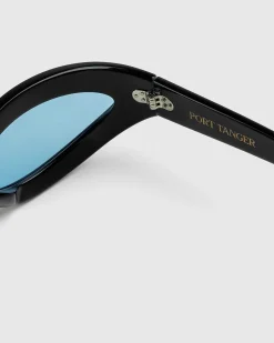 Summa Black Acetate/Rif Blue Lens