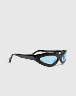 Summa Black Acetate/Rif Blue Lens