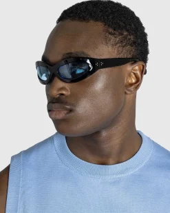 Summa Black Acetate/Rif Blue Lens