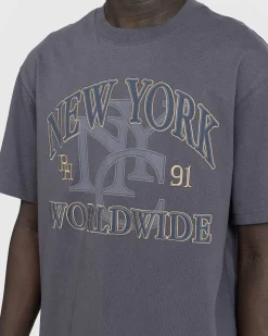 Svaervaegts Grafisk T-Shirt Mork Kul