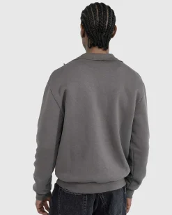 Sweater Med Lynlas Mud Grey