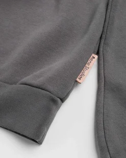 Sweater Med Lynlas Mud Grey